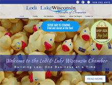 Tablet Screenshot of lodilakewisconsin.org